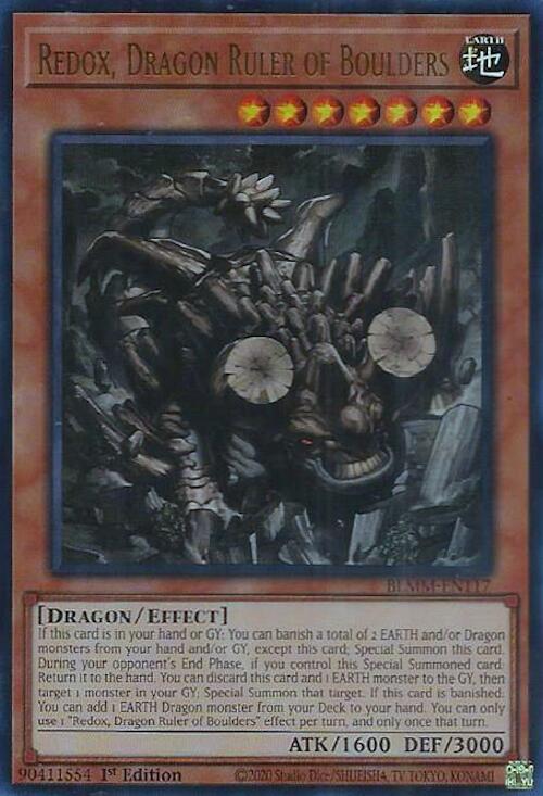Redox, Dragon Ruler of Boulders [BLMM-EN117] Ultra Rare | Good Games Morley