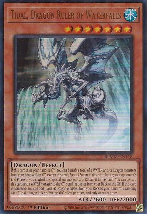 Tidal, Dragon Ruler of Waterfalls [BLMM-EN118] Ultra Rare | Good Games Morley