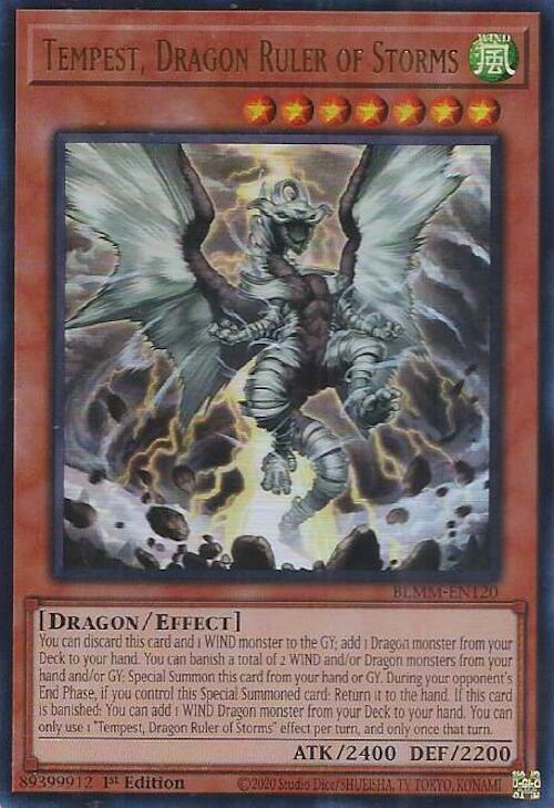 Tempest, Dragon Ruler of Storms [BLMM-EN120] Ultra Rare | Good Games Morley