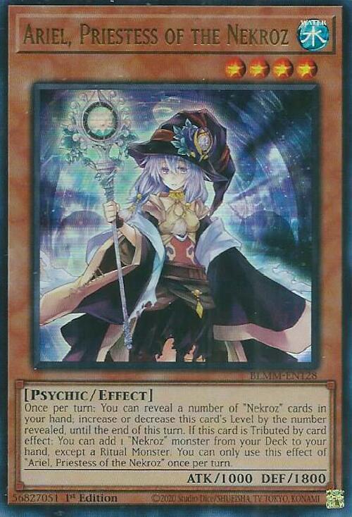 Ariel, Priestess of the Nekroz [BLMM-EN128] Ultra Rare | Good Games Morley