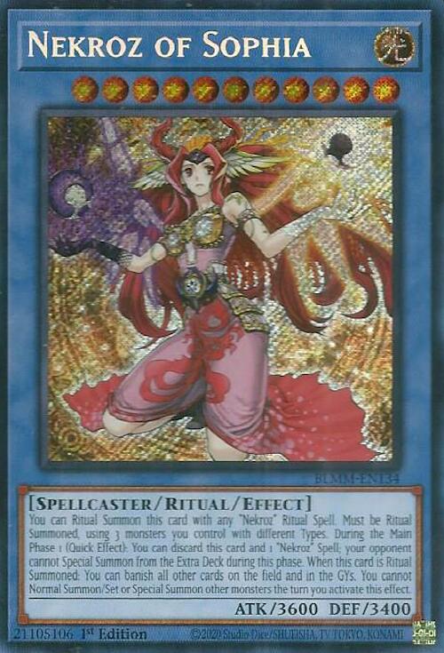 Nekroz of Sophia [BLMM-EN134] Secret Rare | Good Games Morley
