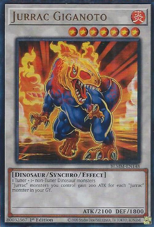 Jurrac Giganoto [BLMM-EN148] Ultra Rare | Good Games Morley