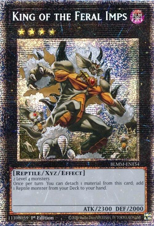 King of the Feral Imps (Starlight Rare) [BLMM-EN154] Starlight Rare | Good Games Morley