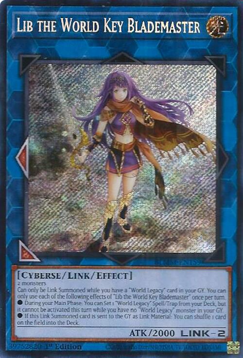 Lib the World Key Blademaster [BLMM-EN159] Secret Rare | Good Games Morley