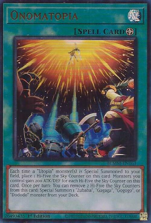 Onomatopia [BLMM-EN163] Ultra Rare | Good Games Morley