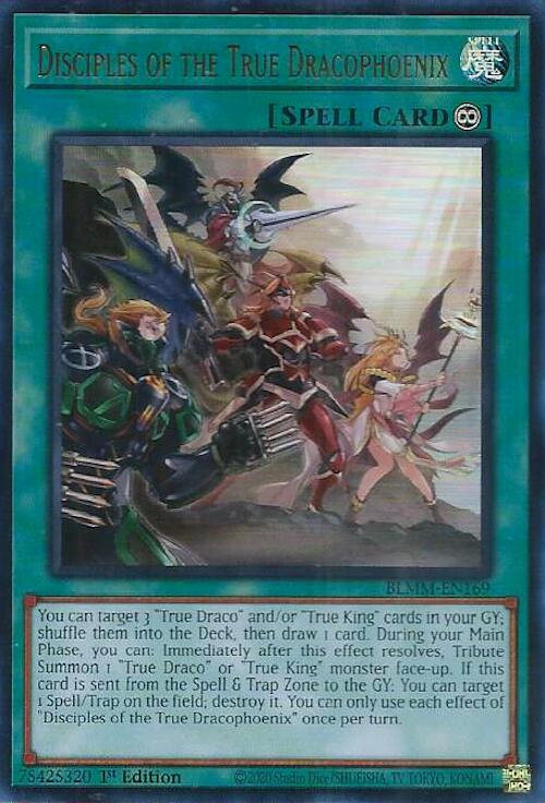 Disciples of the True Dracophoenix [BLMM-EN169] Ultra Rare | Good Games Morley