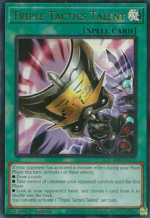 Triple Tactics Talent [BLMM-EN170] Ultra Rare | Good Games Morley