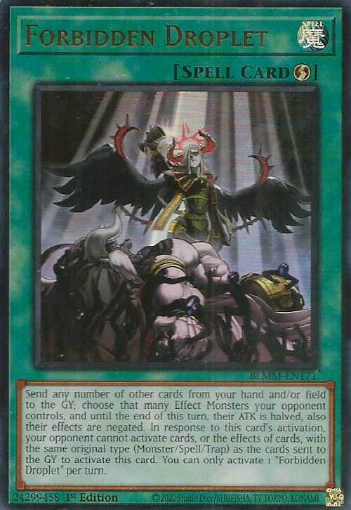 Forbidden Droplet [BLMM-EN171] Ultra Rare | Good Games Morley