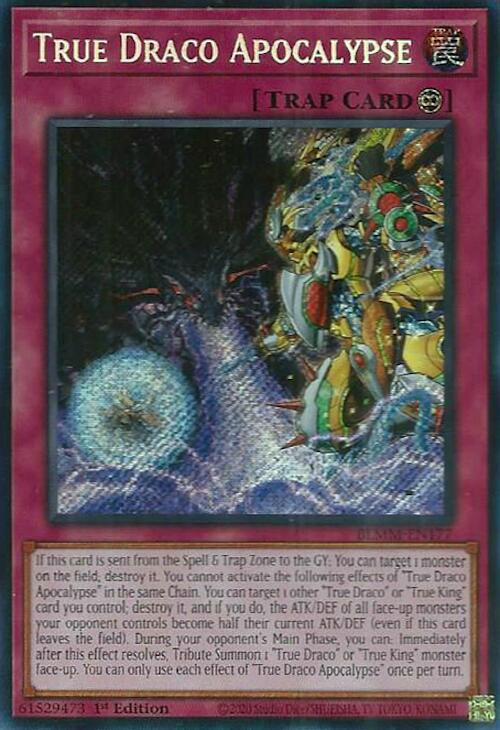 True Draco Apocalypse [BLMM-EN177] Secret Rare | Good Games Morley