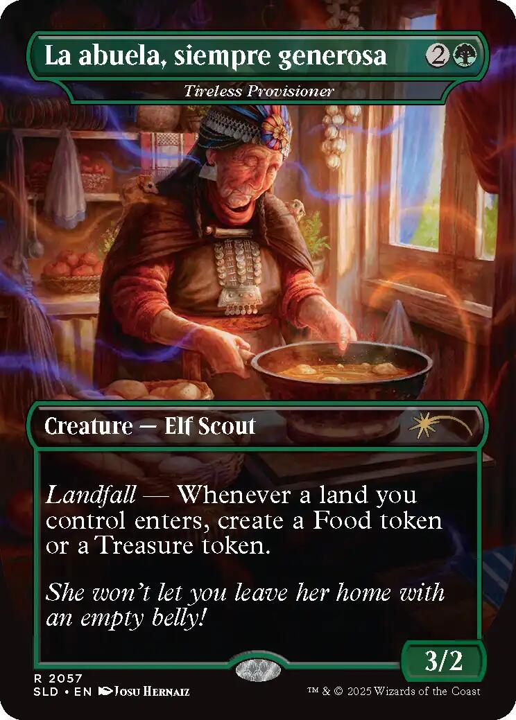 La abuela, siempre generosa - Tireless Provisioner [Secret Lair Drop Series] | Good Games Morley