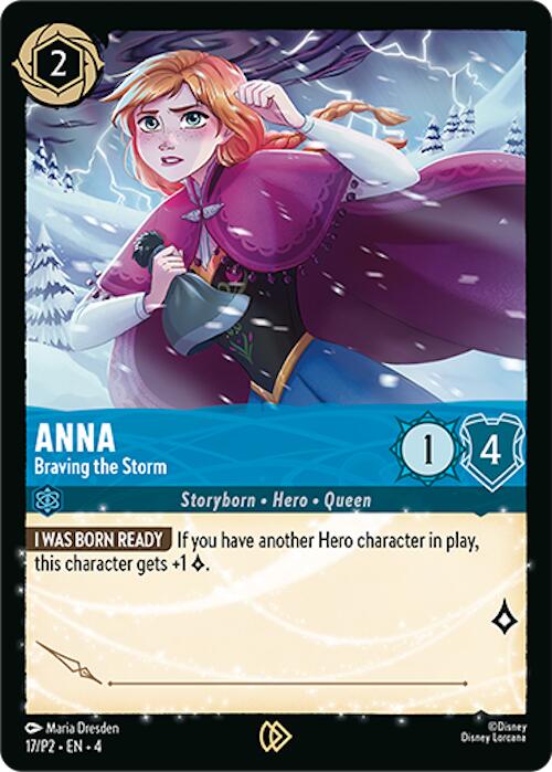 Anna - Braving the Storm (17/P2) [Promo Cards] | Good Games Morley