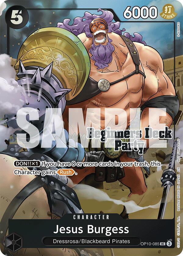 Jesus Burgess (ST-23 - ST-28 Beginners Deck Party) [Winner] [One Piece Promotion Cards] | Good Games Morley