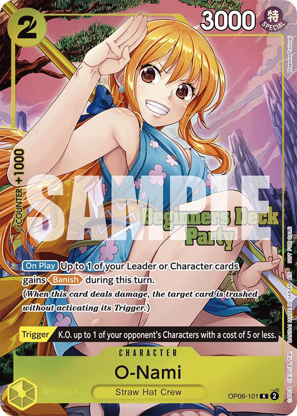 O-Nami (ST-23 - ST-28 Beginners Deck Party) [Winner] [One Piece Promotion Cards] | Good Games Morley