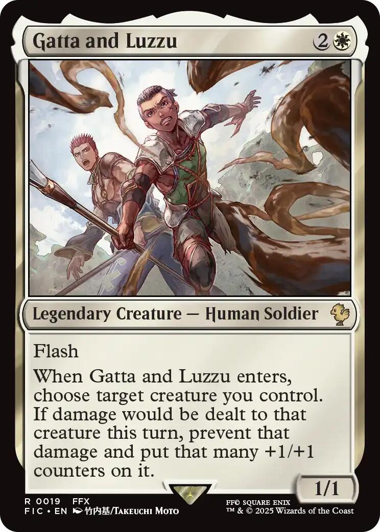Gatta and Luzzu (Surge Foil) [FINAL FANTASY Commander] | Good Games Morley