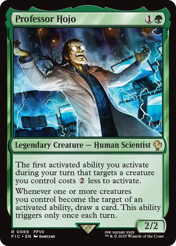Professor Hojo (Surge Foil) [FINAL FANTASY Commander] | Good Games Morley