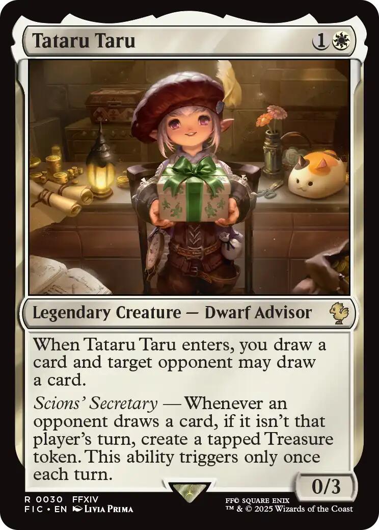 Tataru Taru (Surge Foil) [FINAL FANTASY Commander] | Good Games Morley