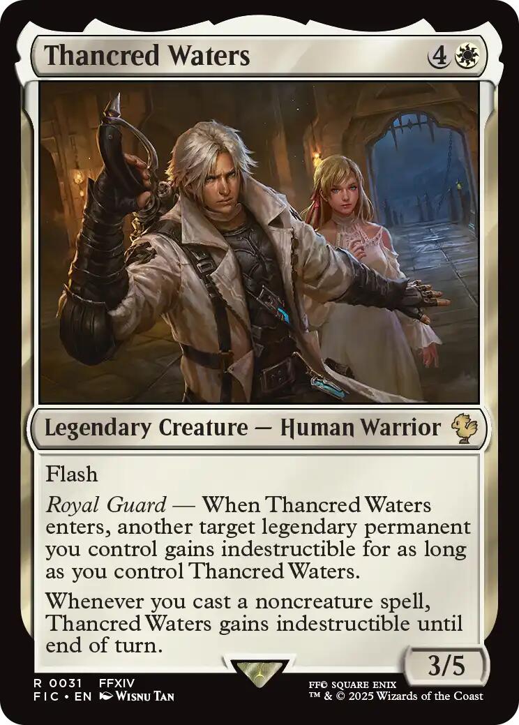 Thancred Waters (Surge Foil) [FINAL FANTASY Commander] | Good Games Morley