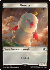 Moogle // Zombie Double-Sided Token [FINAL FANTASY Commander Tokens] | Good Games Morley