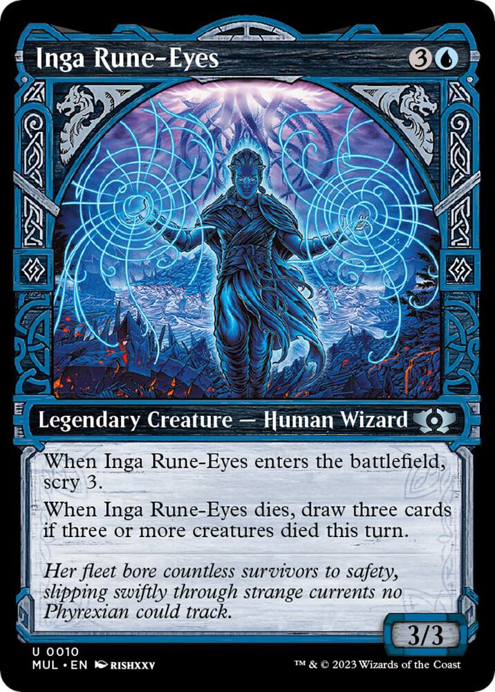 Inga Rune-Eyes 10/65 (March of the Machine: Multiverse Legends)  - Showcase Foil | Good Games Morley