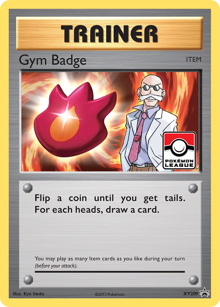 Gym Badge (XY209) (Blaine) [XY: Black Star Promos] | Good Games Morley