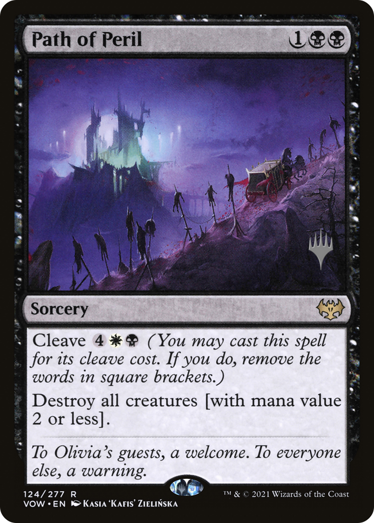 Path of Peril (Promo Pack) [Innistrad: Crimson Vow Promos] | Good Games Morley