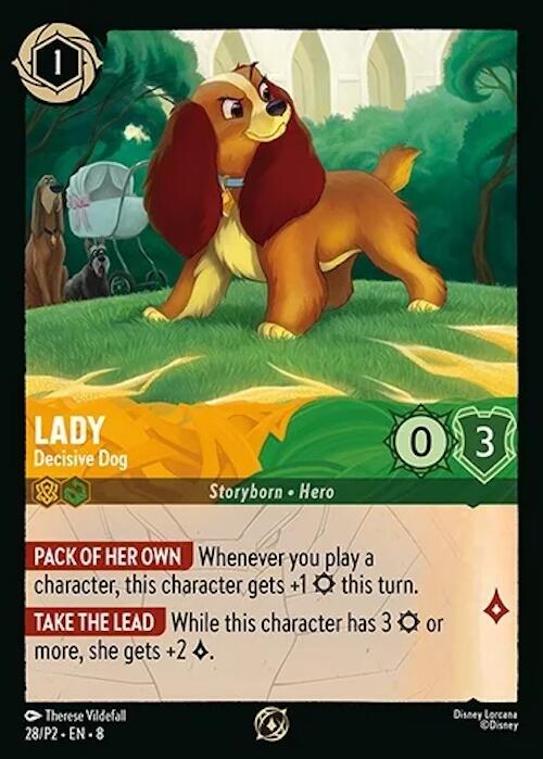 Lady - Decisive Dog (28/P2) [Promo Cards] | Good Games Morley
