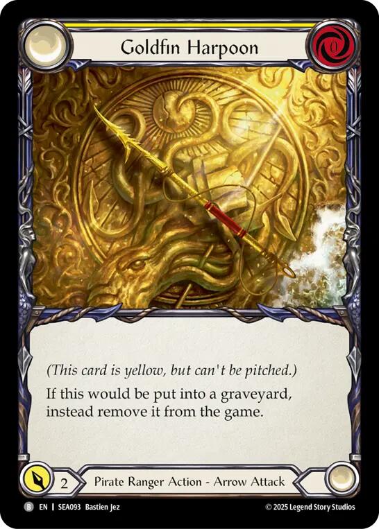 Goldfin Harpoon [SEA093] (High Seas) | Good Games Morley