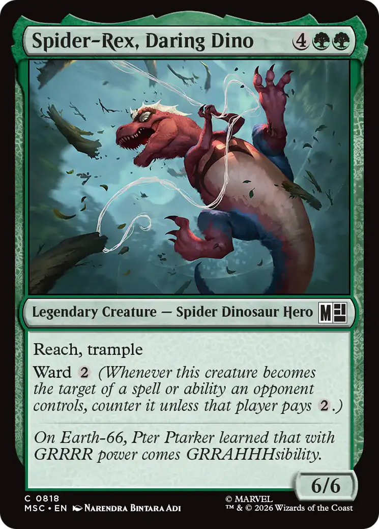 Spider-Rex, Daring Dino [Marvel Super Heroes Commander] | Good Games Morley