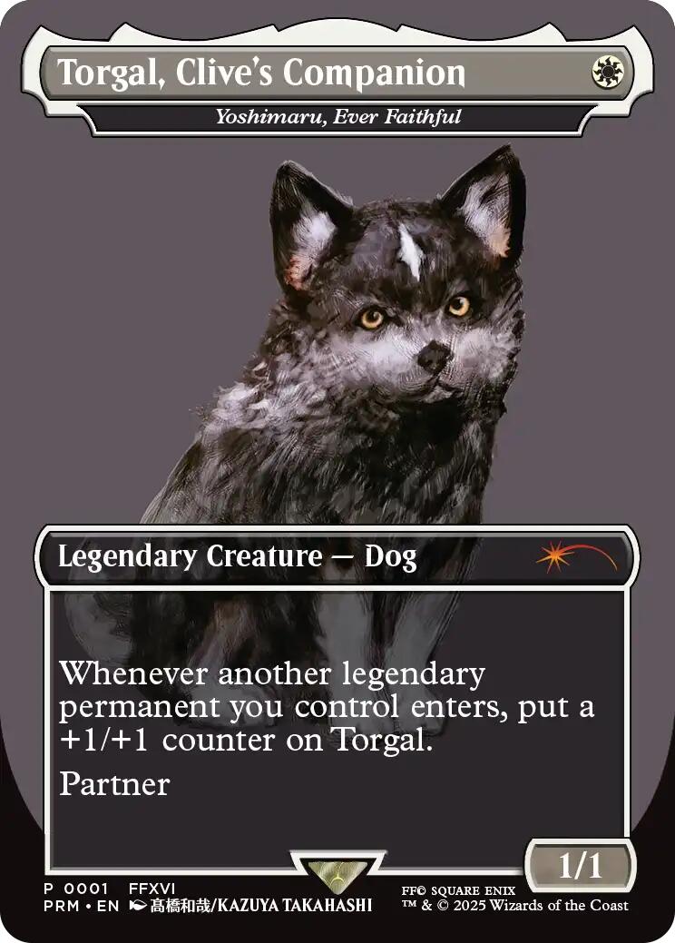 Torgal, Clive's Companion - Yoshimaru, Ever Faithful (MagicCon: Las Vegas 2025) [MagicFest 2025] | Good Games Morley