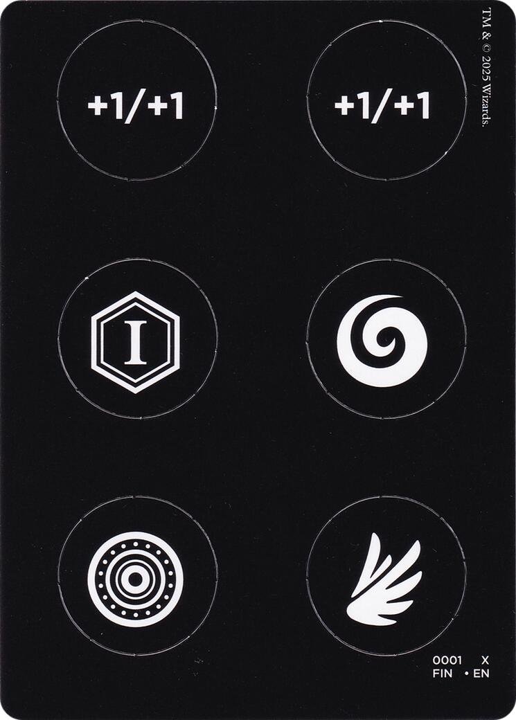 Punch Card Token (0001 // 0002) [FINAL FANTASY Tokens] | Good Games Morley