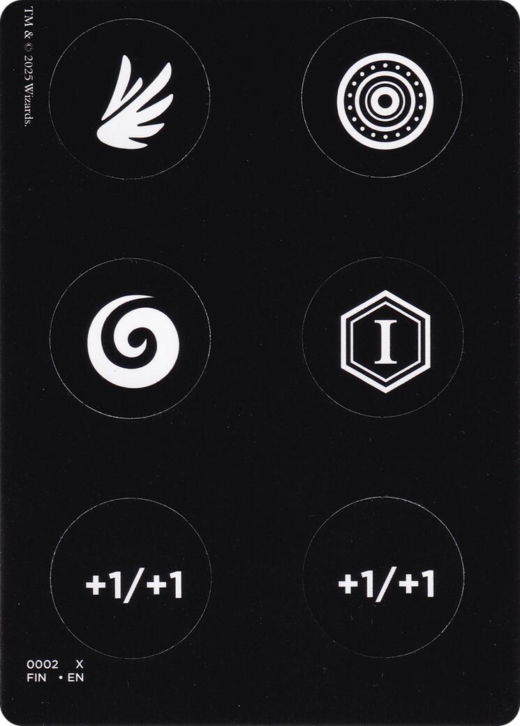 Punch Card Token (0001 // 0002) [FINAL FANTASY Tokens] | Good Games Morley