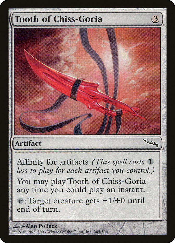 Tooth of Chiss-Goria 264/306 (Mirrodin)  - Foil | Good Games Morley
