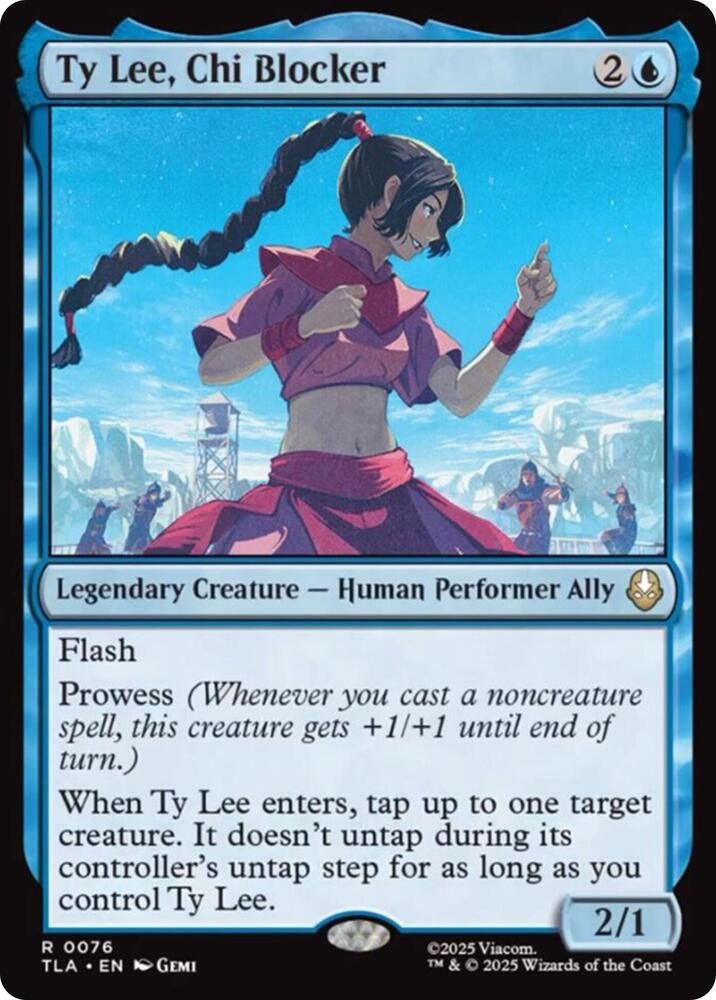 Ty Lee, Chi Blocker 76 (Avatar: The Last Airbender)  - Foil | Good Games Morley