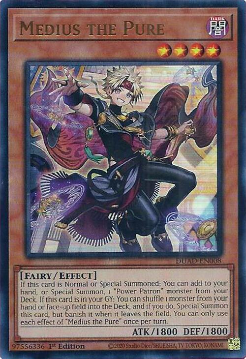 Medius the Pure [DUAD-EN008] Ultra Rare | Good Games Morley