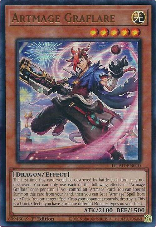 Artmage Graflare [DUAD-EN010] Ultra Rare | Good Games Morley