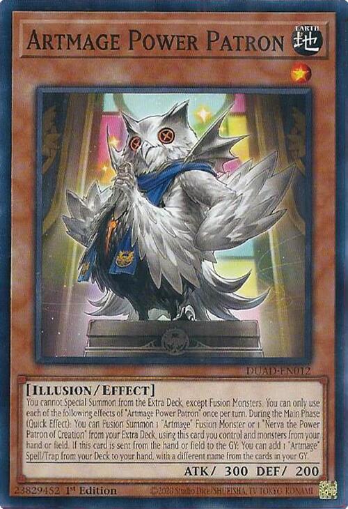 Artmage Power Patron [DUAD-EN012] Common | Good Games Morley