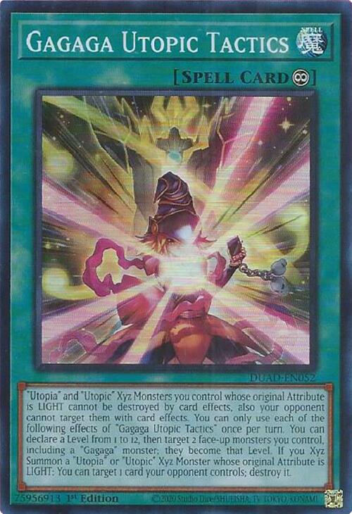 Gagaga Utopic Tactics [DUAD-EN052] Super Rare | Good Games Morley