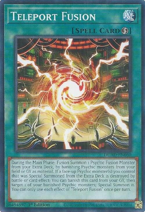 Teleport Fusion [DUAD-EN060] Common | Good Games Morley