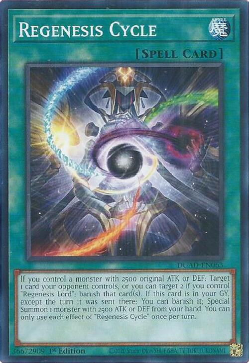 Regenesis Cycle [DUAD-EN063] Common | Good Games Morley