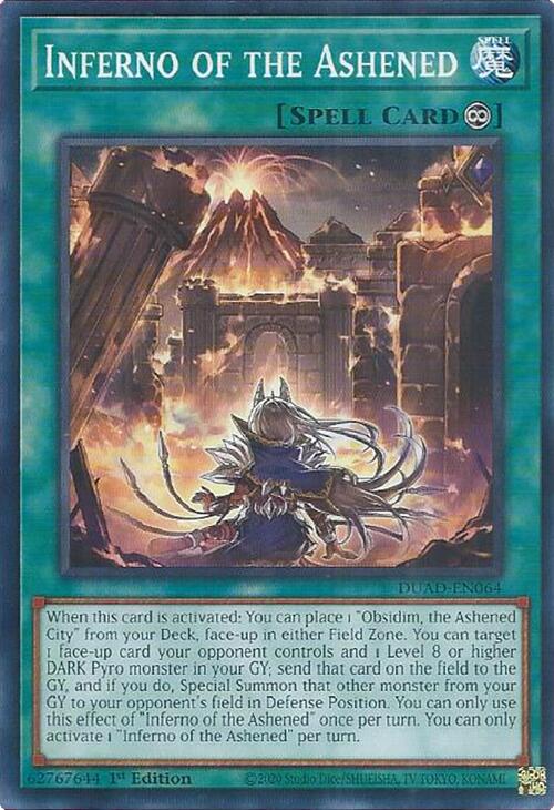 Inferno of the Ashened [DUAD-EN064] Common | Good Games Morley