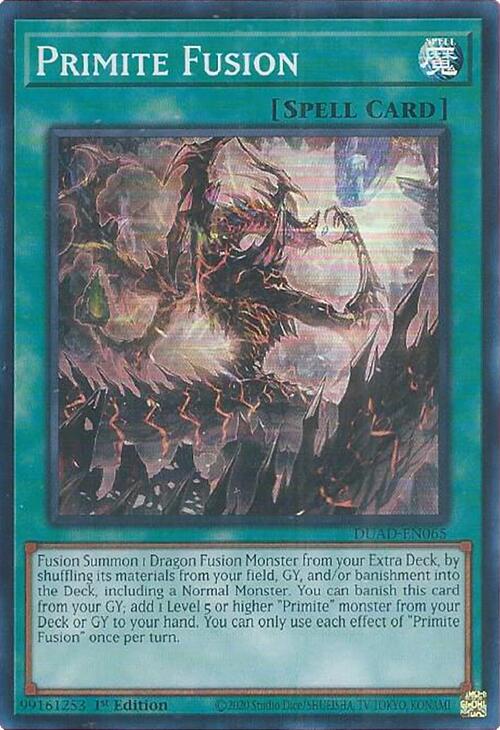 Primite Fusion [DUAD-EN065] Super Rare | Good Games Morley