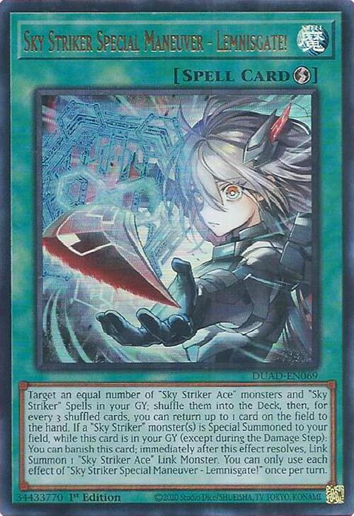 Sky Striker Special Maneuver - Lemnisgate! [DUAD-EN069] Ultra Rare | Good Games Morley