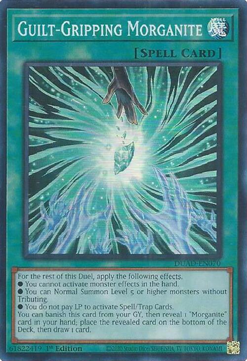 Guilt-Gripping Morganite [DUAD-EN070] Super Rare | Good Games Morley