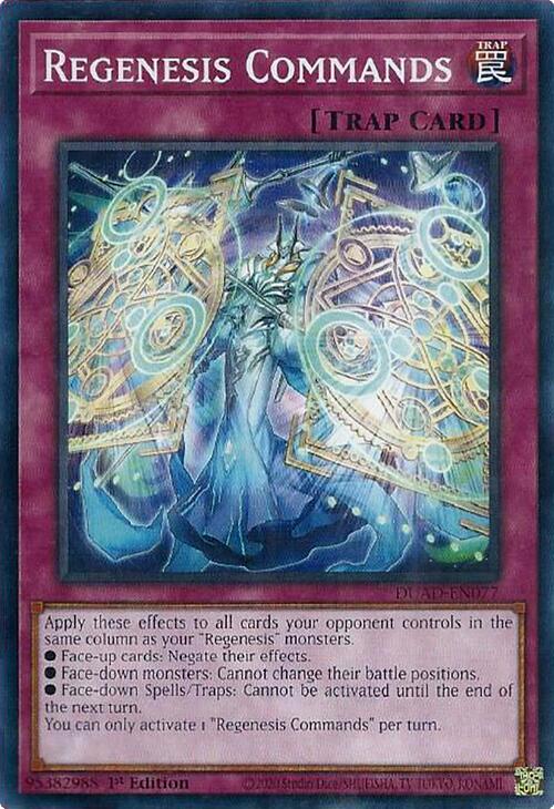 Regenesis Commands [DUAD-EN077] Common | Good Games Morley
