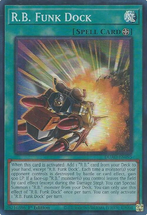 R.B. Funk Dock [DUAD-EN095] Super Rare | Good Games Morley