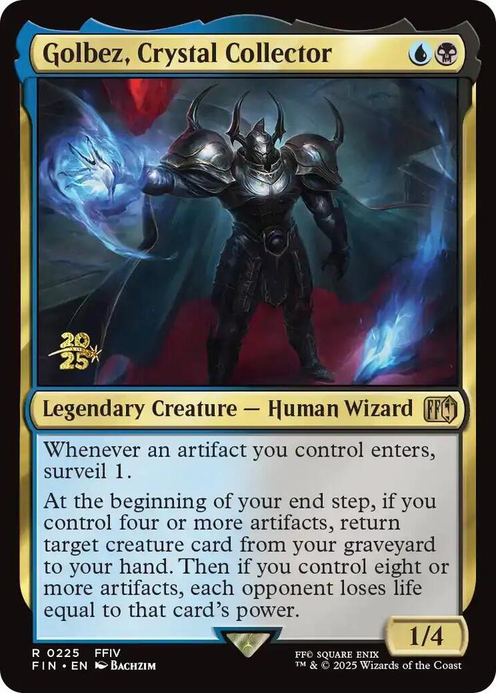 Golbez Crystal Collector 225s/116 (Prerelease Cards)  - Foil | Good Games Morley