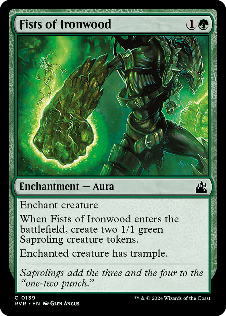 Fists of Ironwood [Ravnica Remastered] | Good Games Morley