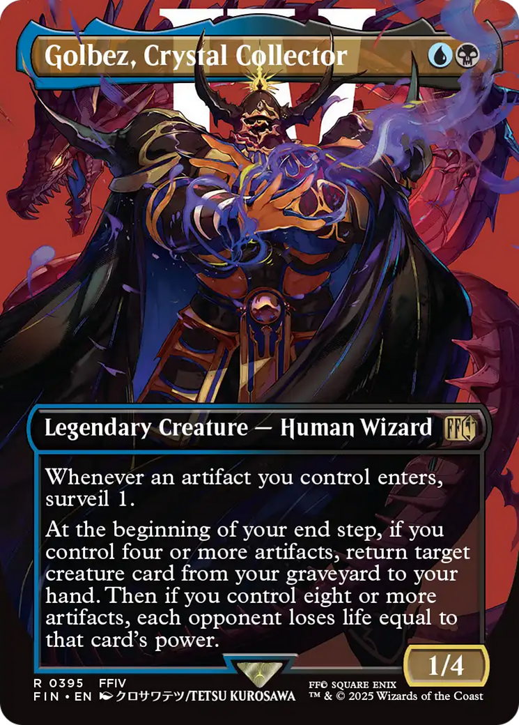 Golbez, Crystal Collector (Borderless) [FINAL FANTASY] | Good Games Morley