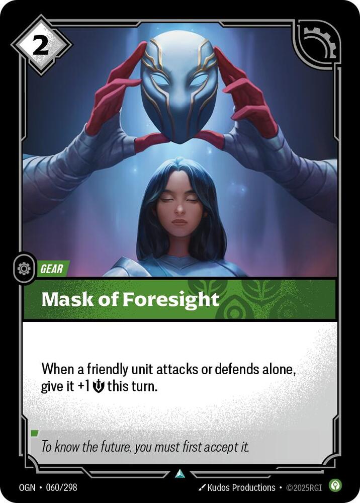 Mask of Foresight 060/298 (Origins)  | Good Games Morley