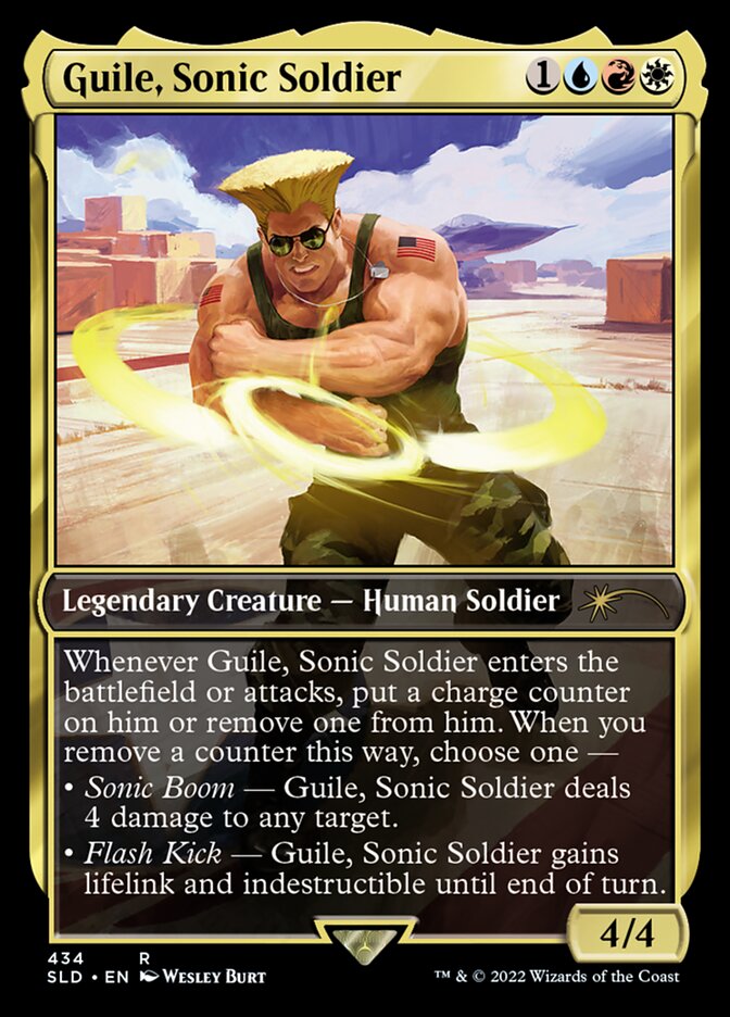 Guile, Sonic Soldier [Secret Lair Drop Series] | Good Games Morley